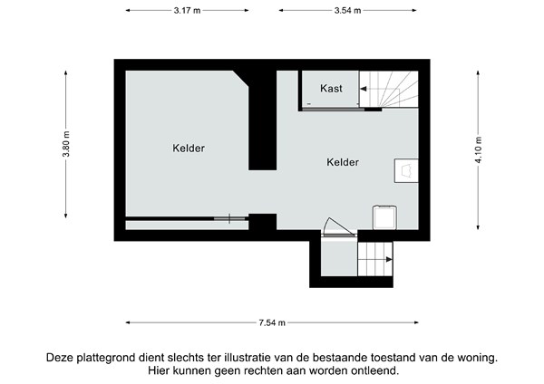 Plattegrond - IJsselstraat 26, 6413 VW Heerlen - IJsselstraat 26 Heerlen - Kelder 2D.jpg